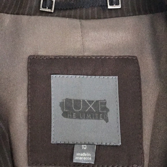 The Limited Luxe Wool Suit Blazer sz 10 - Picture 5 of 11